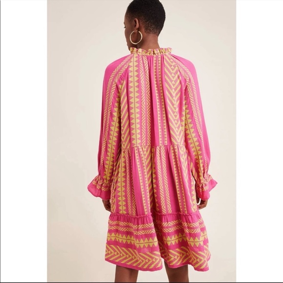 ANTHROPOLOGIE Meave Dominique Pullover Tunic Dress - Picture 3 of 8